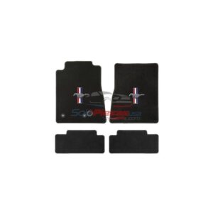 JUEGO DE ALFOMBRILLAS PONY CON LOGOTIPO