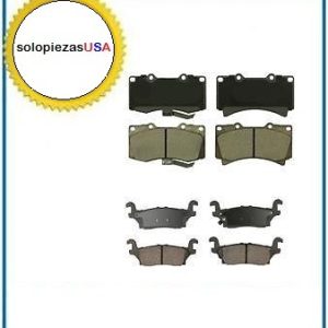 Pastilas de Freno delanteras y traseras CERAMICA (06-10 Hummer H3)