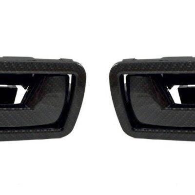 FORD MUSTANG TIRADORES DE PUERTA MANILLA INTERIOR FIBRA CARBONO