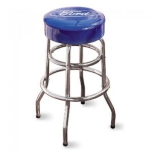 Ford azul taburete de barra