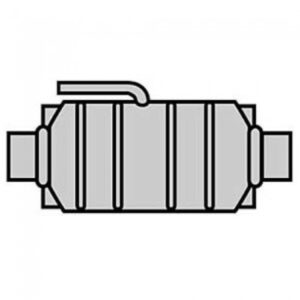 Convertidores catalíticos de escape, 2.5 ", Dynomax