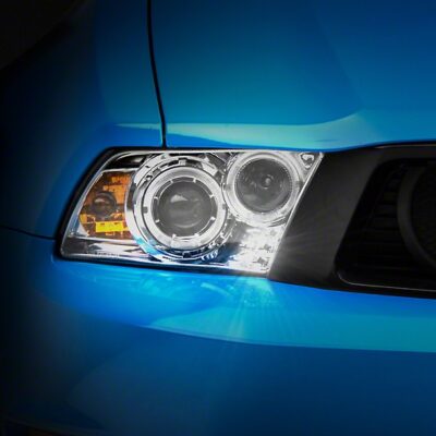 Chrome proyector dual de Halo Faros - LED (10-12 GT, V6)