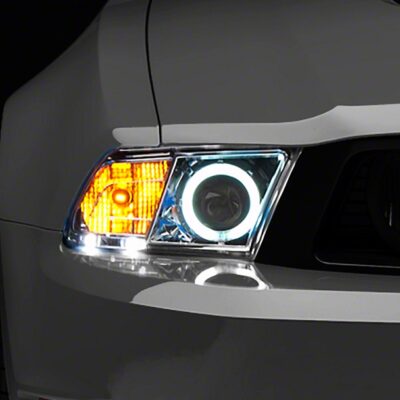 Raxiom Chrome Proyector Faros - CCFL de Halo (10-12 GT, V6 con fábrica HID)