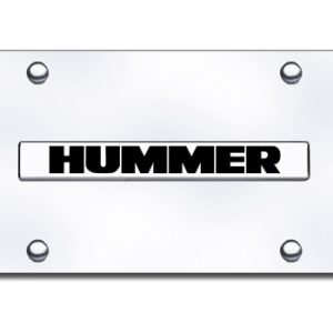 Hummer Logo Chrome Placa