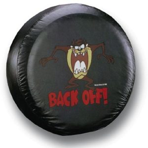 Plasticolor Taz retrocede Cubierta de la Llanta