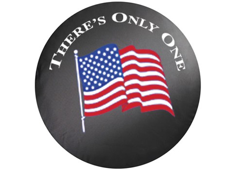 Mopar OEM "Sólo hay una" cubierta del neumático de repuesto