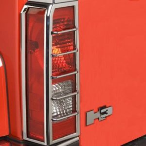 Putco Hummer H3 Chrome cubiertas Luz trasera