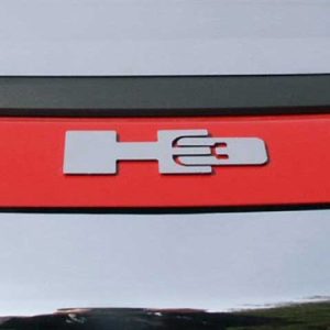 QAA Hummer H3 H3 Emblema de acero inoxidable