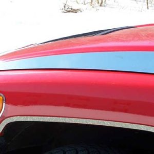 QAA Hummer H3 acero inoxidable 2-Pc de la capilla del ajuste del acento