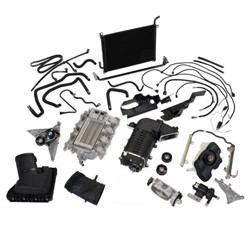 Mustang GT Supercharger Kit de Sintonía (Negro) (2011-2014)