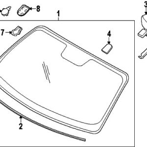 2015 - 2018 FORD MUSTANG PARABRISAS