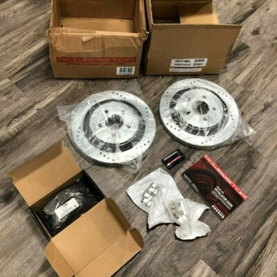 FORD MUSTANG DISCOS RAYADOS TRASEROS CON PASTILLAS